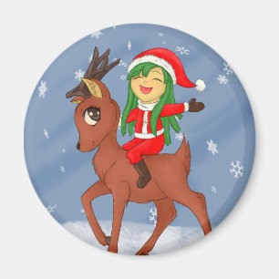 Weihnachtsgeschenk Magnet