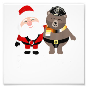 Weihnachtsgeschenk Männer Weihnachtsbären Weihnach Fotodruck