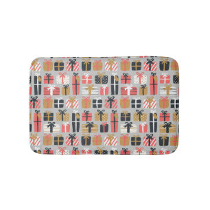 Weihnachtsgeschenk Muster Badematte