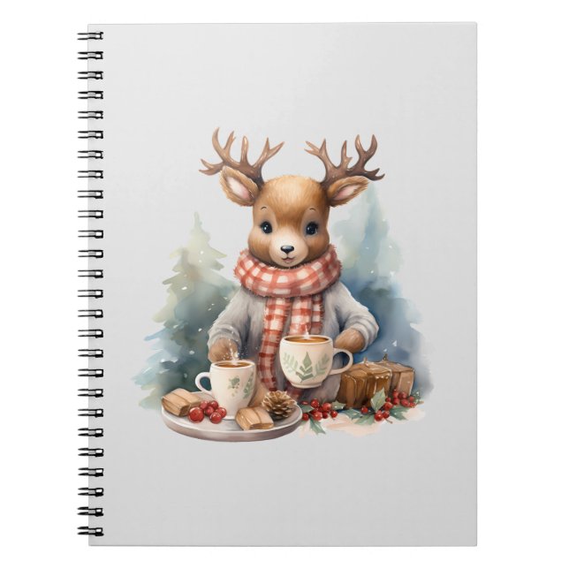 Weihnachtsgeschenk Notizblock (Vorderseite)