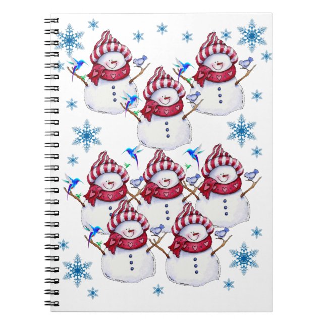 Weihnachtsgeschenk Notizblock (Vorderseite)