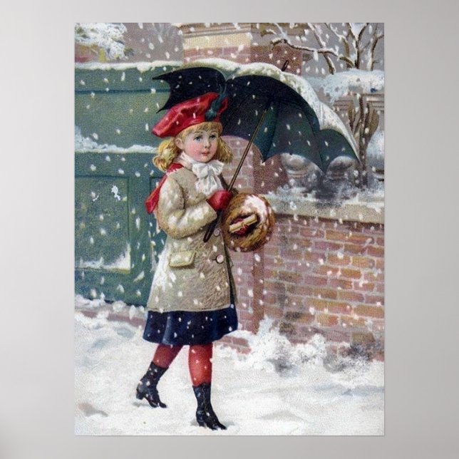 Weihnachtsgeschenk Poster (Vorne)