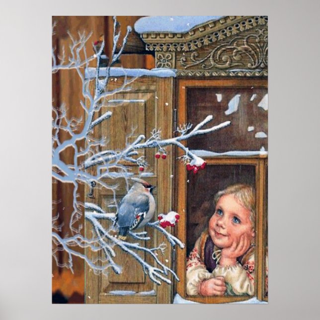 Weihnachtsgeschenk Poster (Vorne)