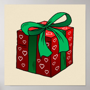 Weihnachtsgeschenk Poster