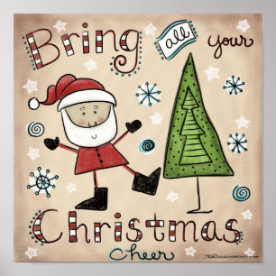 Weihnachtsgeschenk Poster
