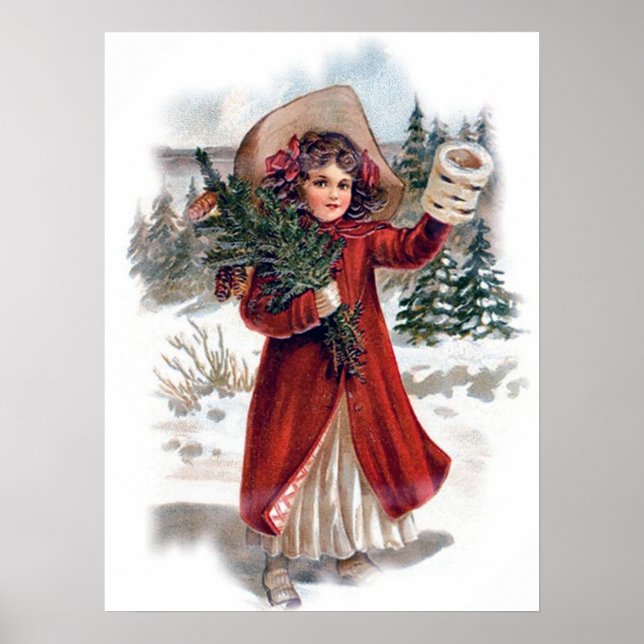 Weihnachtsgeschenk Poster (Vorne)