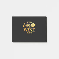 Weihnachtsgeschenk | Rote Lippen und Wein Schlucke