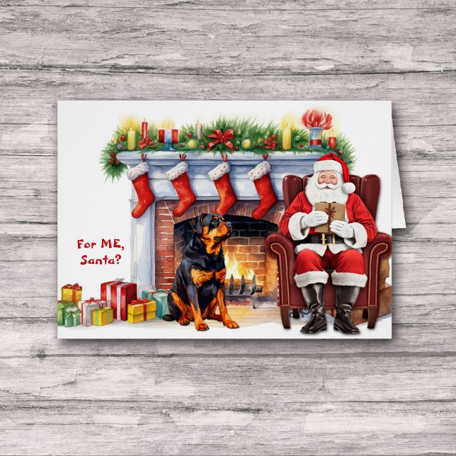 Weihnachtsgeschenk Rottweiler Hund Weihnachten (Von Creator hochgeladen)