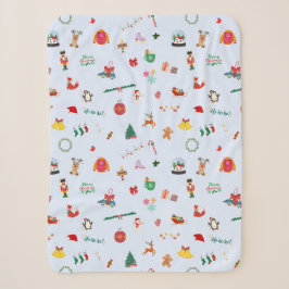 Weihnachtsgeschenk Schneemobil Schneeflocken niedl Sherpadecke