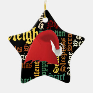 Weihnachtsgeschenk Schöne Tage und eine bessere Na Keramikornament