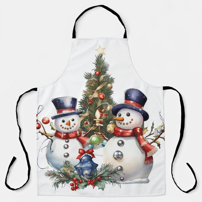 Weihnachtsgeschenk - Schürze (Vorderseite)