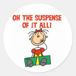 Weihnachtsgeschenk-Spannungs-T-Shirts und Runder Aufkleber