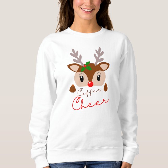 Weihnachtsgeschenk Sweatshirt (Vorderseite)