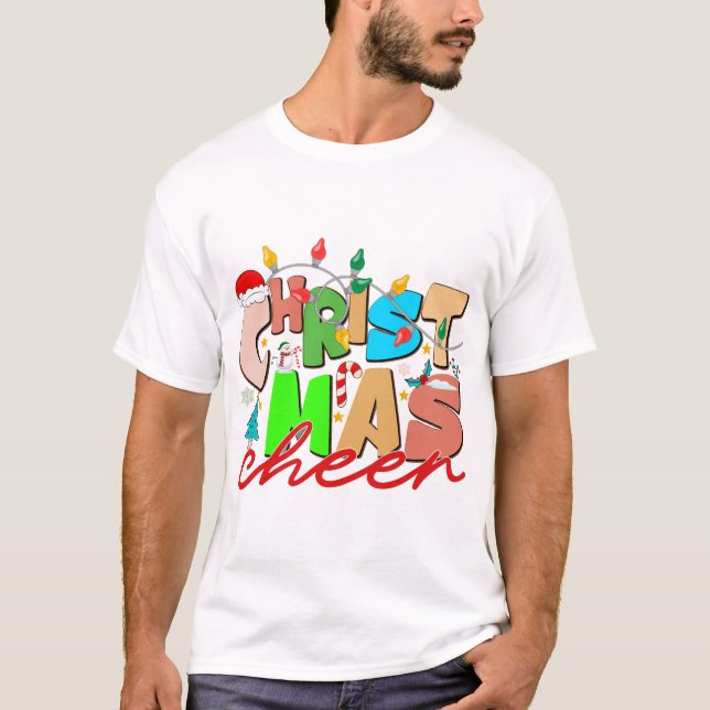 Weihnachtsgeschenk T-Shirt (Vorderseite)