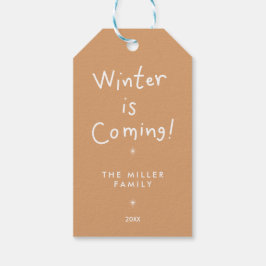 Weihnachtsgeschenk-Tag - Feierlich Geschenkanhänger