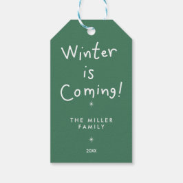 Weihnachtsgeschenk-Tag - Feierlich Geschenkanhänger