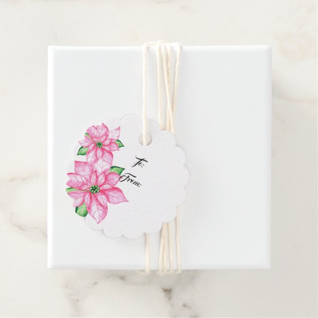 Weihnachtsgeschenk-Tag Geschenkanhänger (Beispiel)