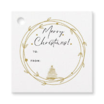 Weihnachtsgeschenk-Tag