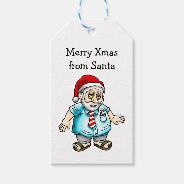 Weihnachtsgeschenk-Tag Geschenkanhänger (Vorderseite)