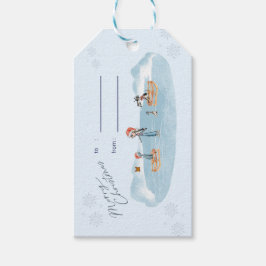 Weihnachtsgeschenk-Tag Geschenkanhänger