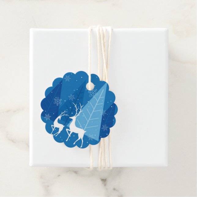 Weihnachtsgeschenk-Tag Geschenkanhänger (Beispiel)