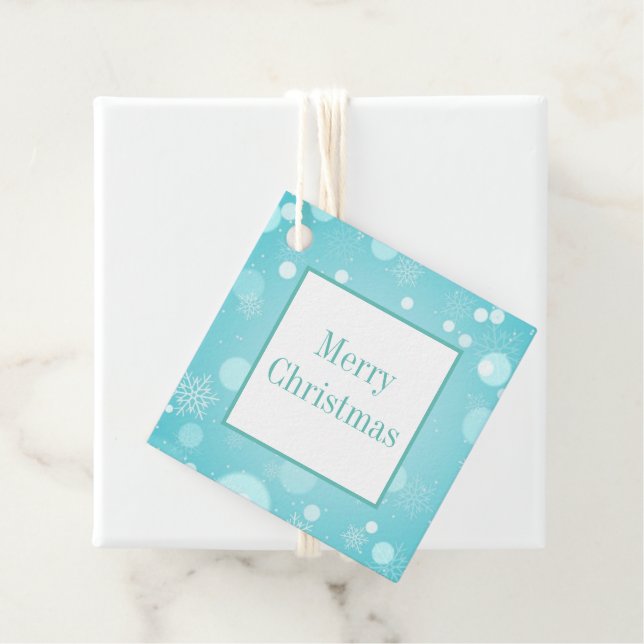 Weihnachtsgeschenk-Tag Geschenkanhänger (Beispiel)