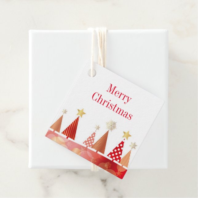 Weihnachtsgeschenk-Tag Geschenkanhänger (Beispiel)