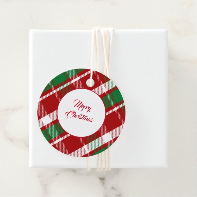 Weihnachtsgeschenk-Tag Geschenkanhänger (Beispiel)