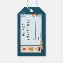 Weihnachtsgeschenk-Tag