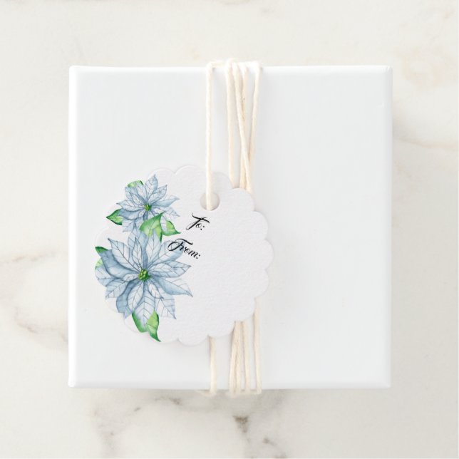 Weihnachtsgeschenk-Tag Geschenkanhänger (Beispiel)