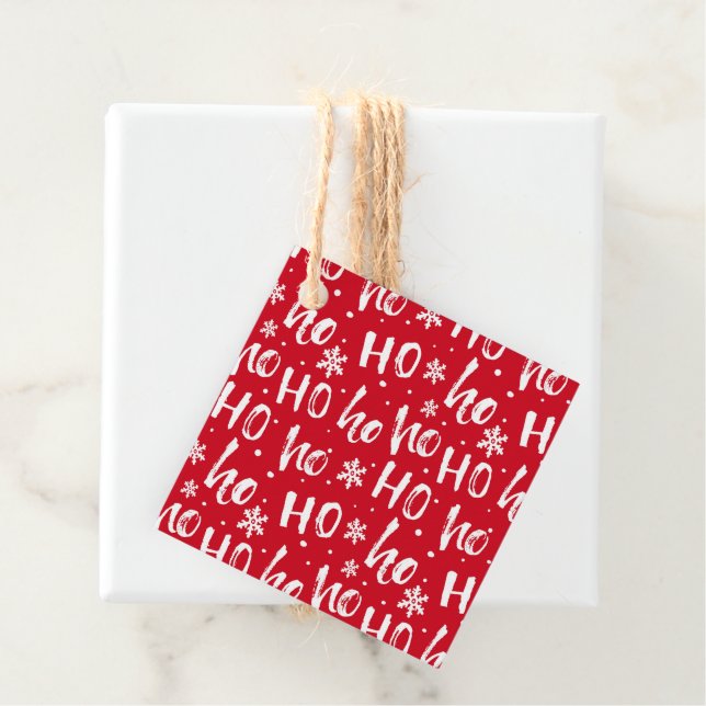 Weihnachtsgeschenk-Tag Geschenkanhänger (Beispiel)