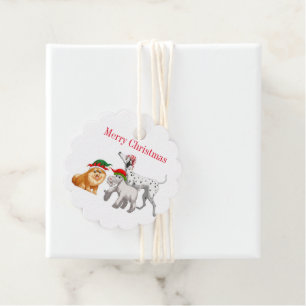 Weihnachtsgeschenk-Tag Geschenkanhänger