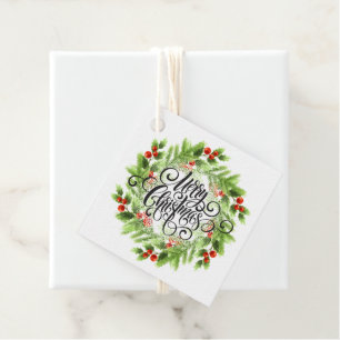 Weihnachtsgeschenk-Tag Geschenkanhänger