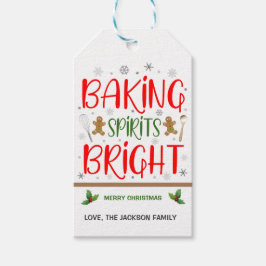 Weihnachtsgeschenk-Tag Geschenkanhänger