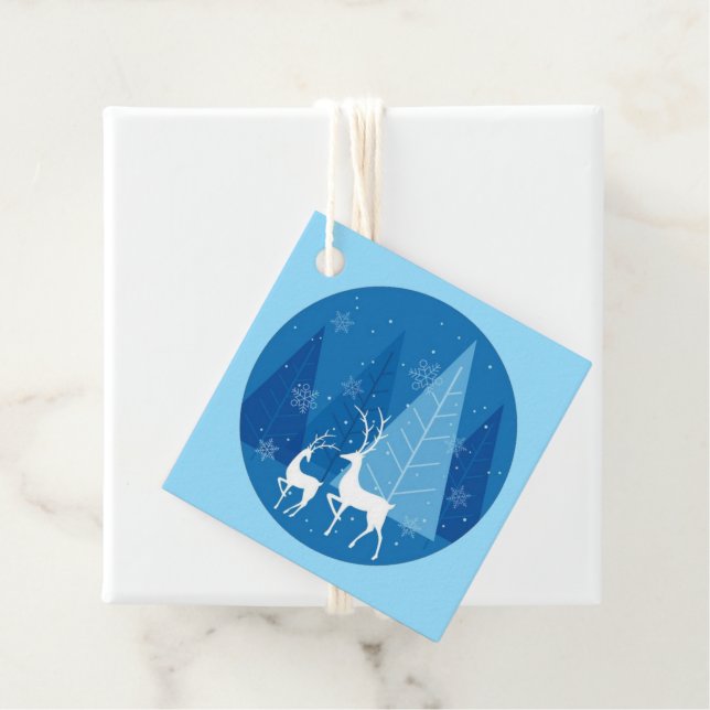 Weihnachtsgeschenk-Tag Geschenkanhänger (Beispiel)