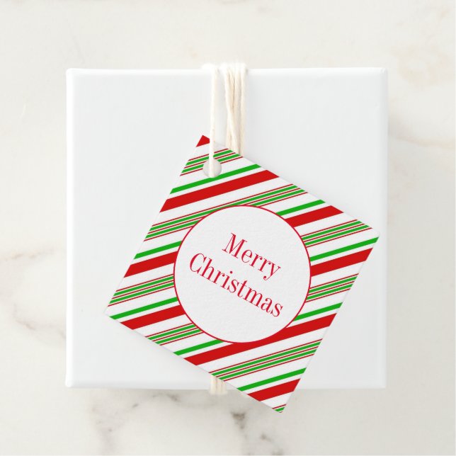 Weihnachtsgeschenk-Tag Geschenkanhänger (Beispiel)