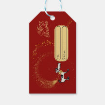 Weihnachtsgeschenk-Tag