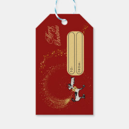 Weihnachtsgeschenk-Tag Geschenkanhänger