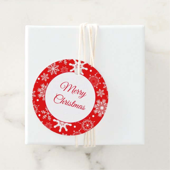 Weihnachtsgeschenk-Tag Geschenkanhänger (Beispiel)