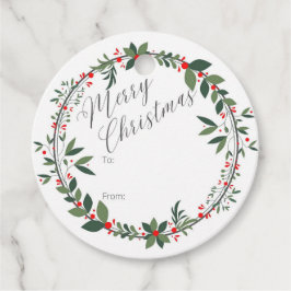 Weihnachtsgeschenk-Tag Geschenkanhänger