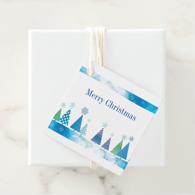 Weihnachtsgeschenk-Tag Geschenkanhänger (Beispiel)
