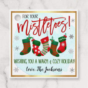 Weihnachtsgeschenk-Tag Geschenkanhänger