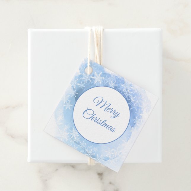 Weihnachtsgeschenk-Tag Geschenkanhänger (Beispiel)