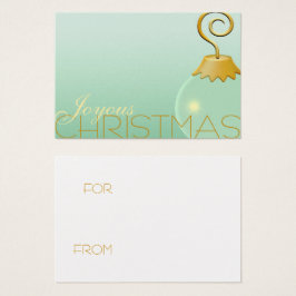 Weihnachtsgeschenk-Tag - JoyChristmas