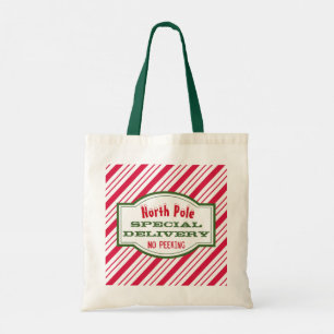 Weihnachtsgeschenk-Tasche am Nordpol Tragetasche