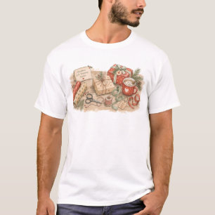 Weihnachtsgeschenk-Verpackungsstation für kreative T-Shirt
