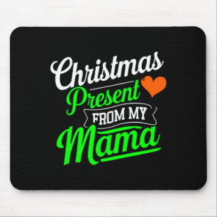 Weihnachtsgeschenk von meiner Mama Digitale Kunst Mousepad