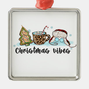 Weihnachtsgeschenk Weihnachten Vibes Ornament Aus Metall