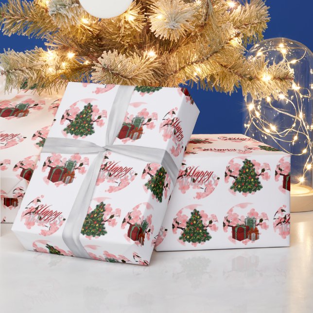 Weihnachtsgeschenk Weißbuch Geschenkpapier (Feiertage)