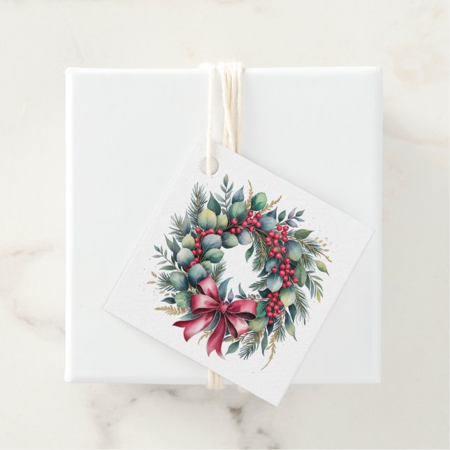 Weihnachtsgeschenkanhänger Geschenkanhänger (Beispiel)